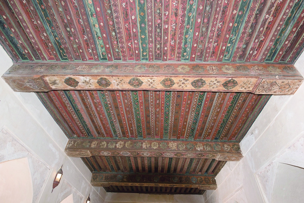 Jabreen Castle’s painted ceilings attract visitors
