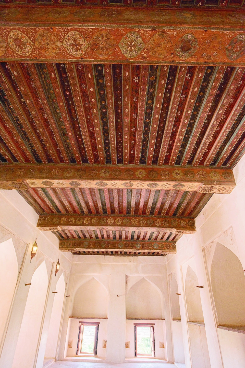 Jabreen Castle’s painted ceilings attract visitors