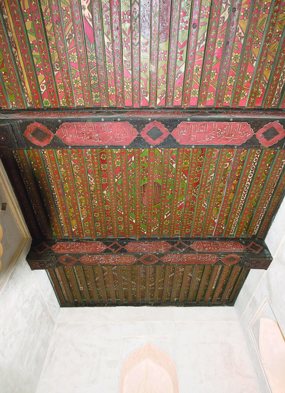 Jabreen Castle’s painted ceilings attract visitors