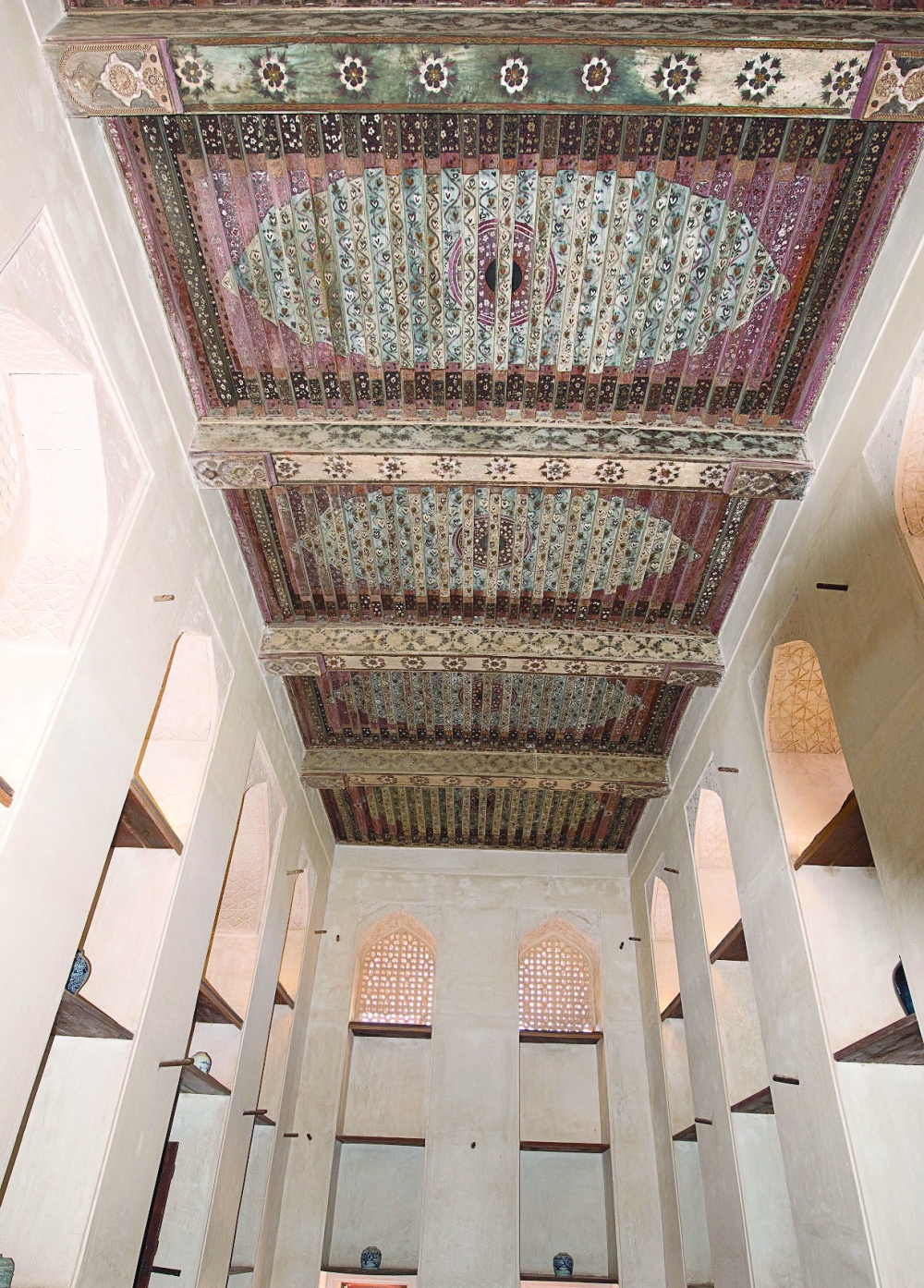Jabreen Castle’s painted ceilings attract visitors