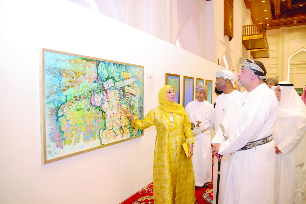 Exhibition on Omani fine art held