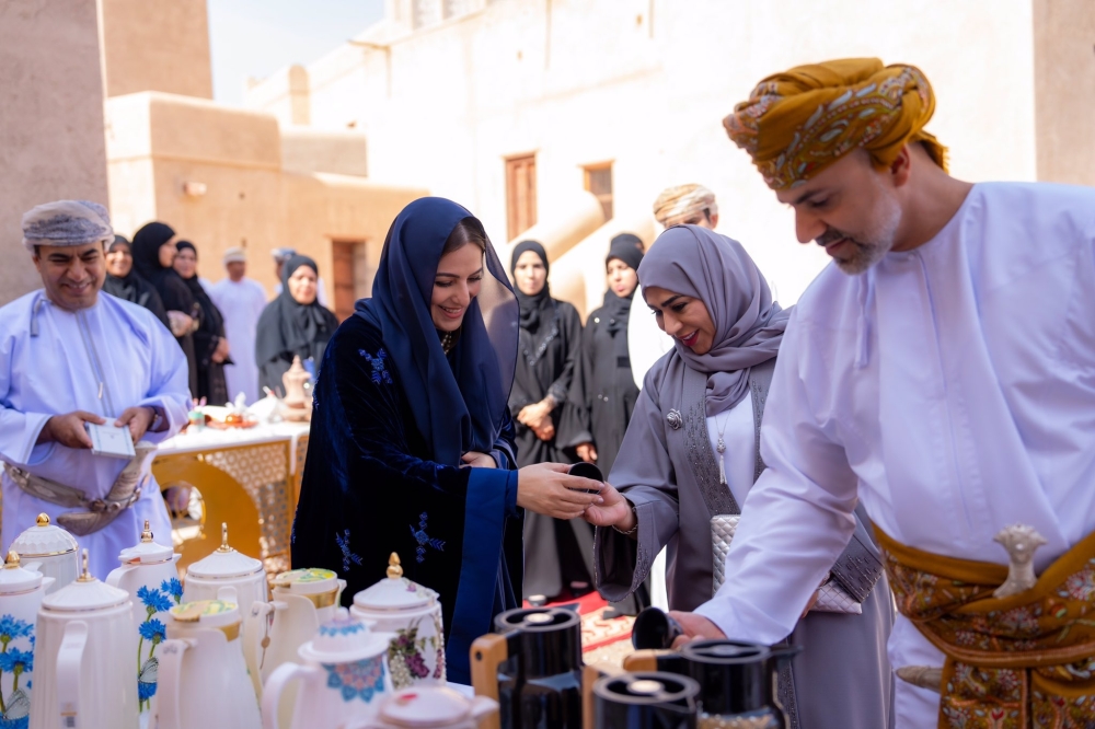 Honourable Lady visits Al Buraimi Governorate