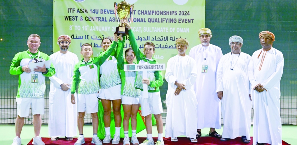 Iran emerge champions of ITF Asian U14 qualifiers