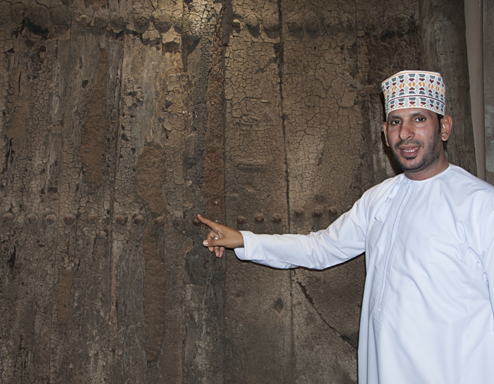 Mohammed Ambusaidi, the owner of the museum