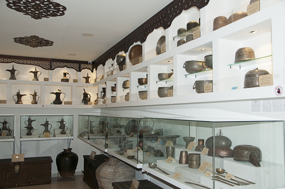 Copper utensils used by Omanis in ancient times