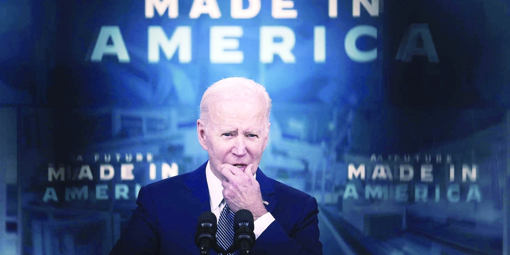 In his 2022 State of the Union address, US President Joe Biden promised to create an economy in which “everything from the deck of an aircraft carrier to the steel on highway guardrails is made in America from beginning to end. All of it.” 