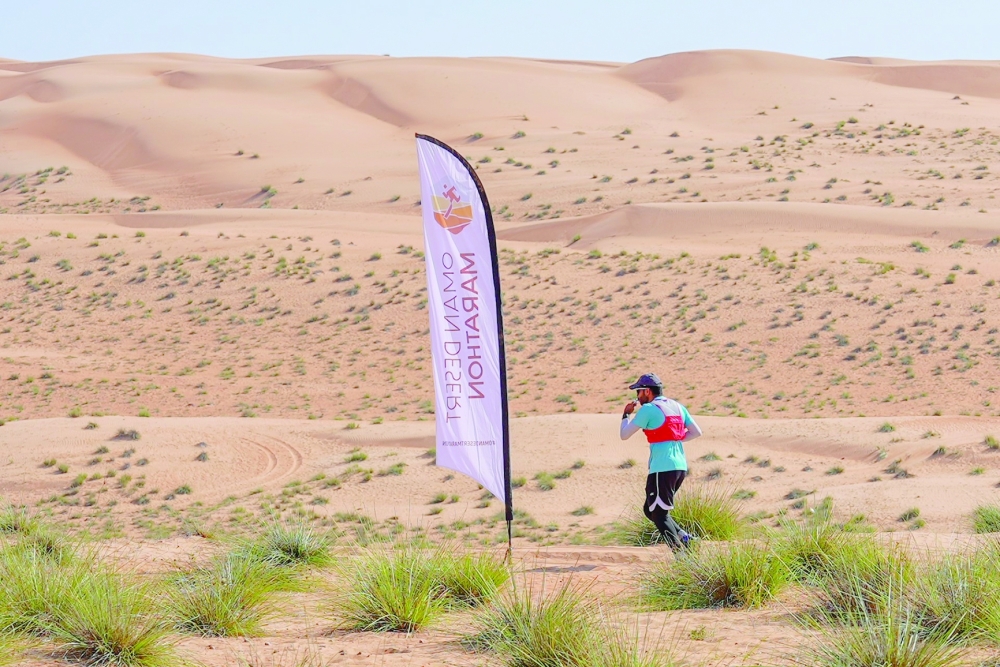 Al Sharqiyah North winter fest begins with desert Marathon