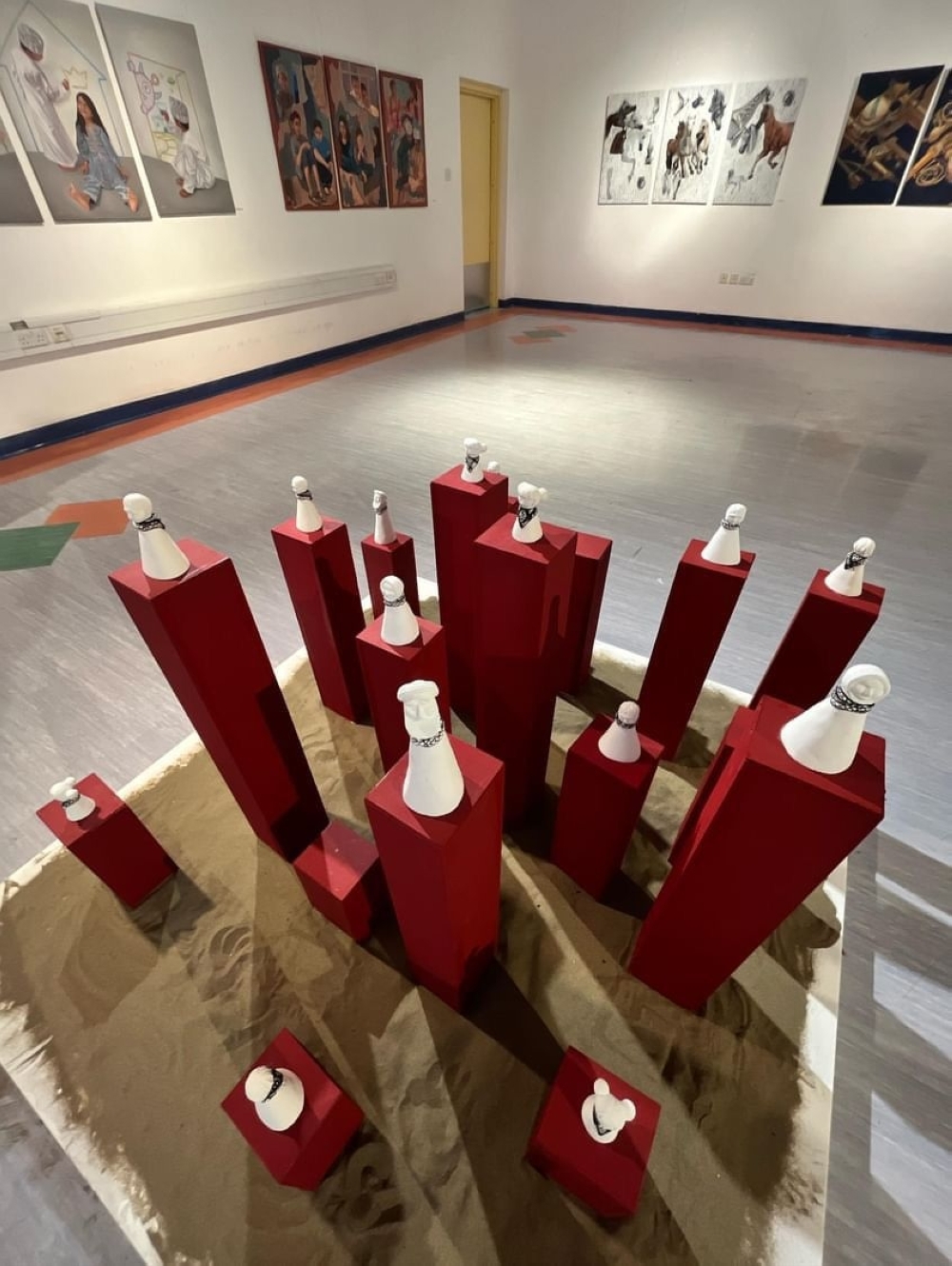 Solidarity with Palestinians through art