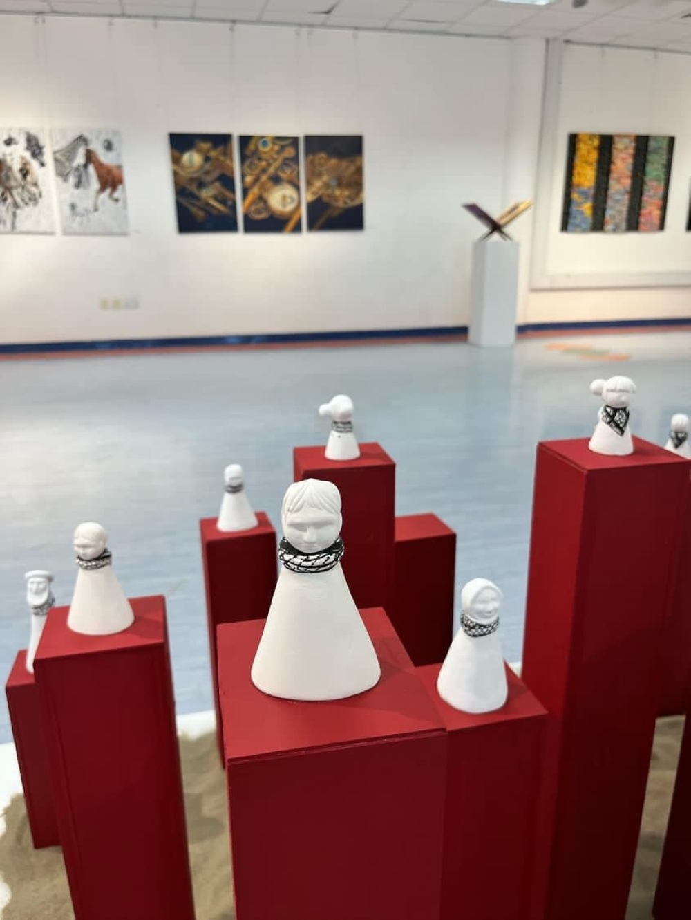 Solidarity with Palestinians through art