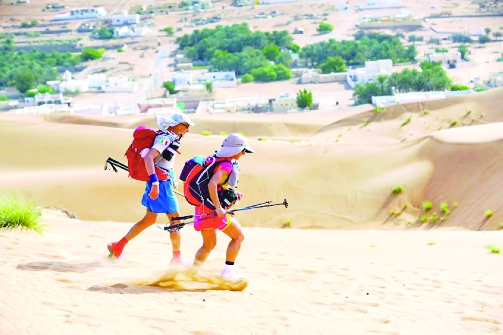 The most prominent is the Oman Desert Marathon which is in its ninth edition.