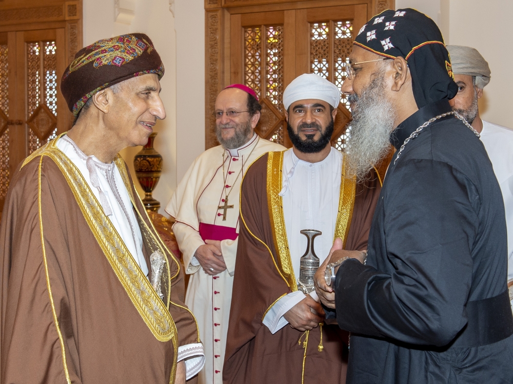 HH Sayyid Fahd receives attendants of worship places in Oman