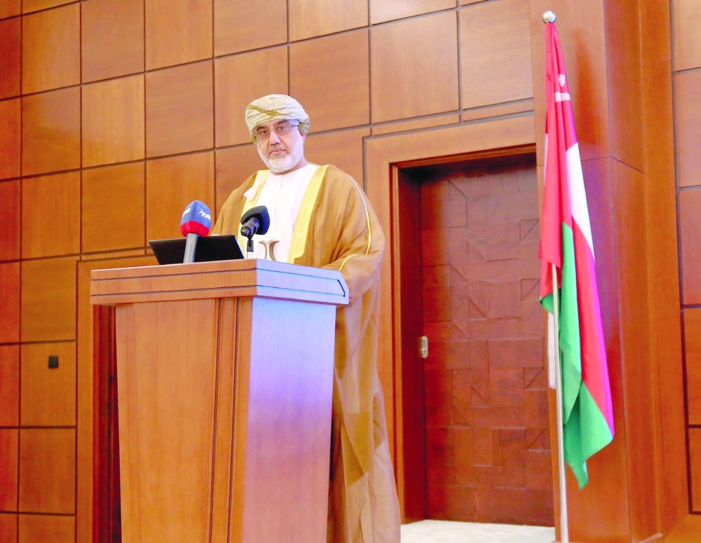 Mahmoud bin Yahya al Thuhli, the Governor of North al Sharqiyah Governorate.