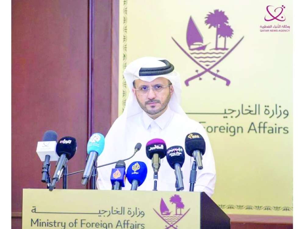 Majed Al Ansari - Qatari foreign ministry spokesman