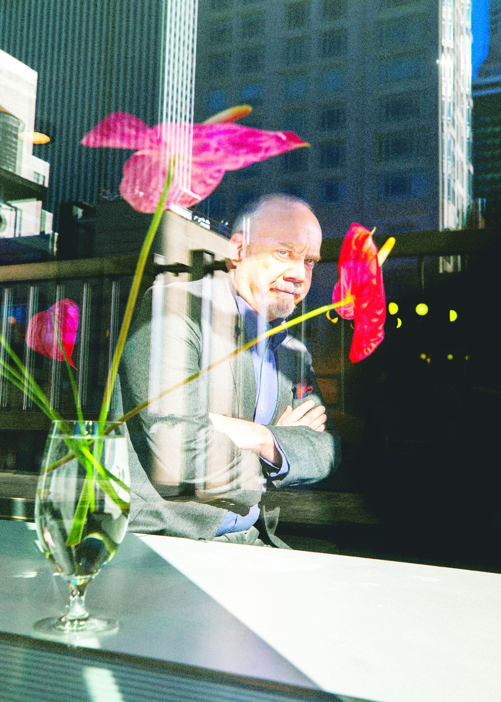 Paul Giamatti in New York, Nov. 28, 2023. (Sinna Nasseri/The New York Times)