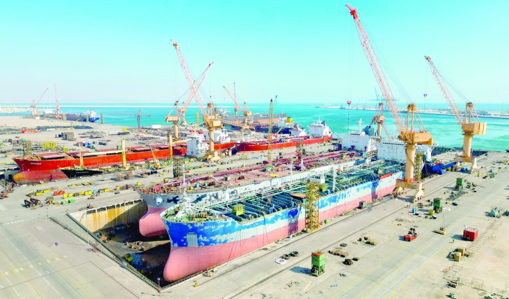 The dock experienced a significant 20% increase in ship maintenance and repair projects, reaching 158 compared to 128 projects during the same period in 2022.