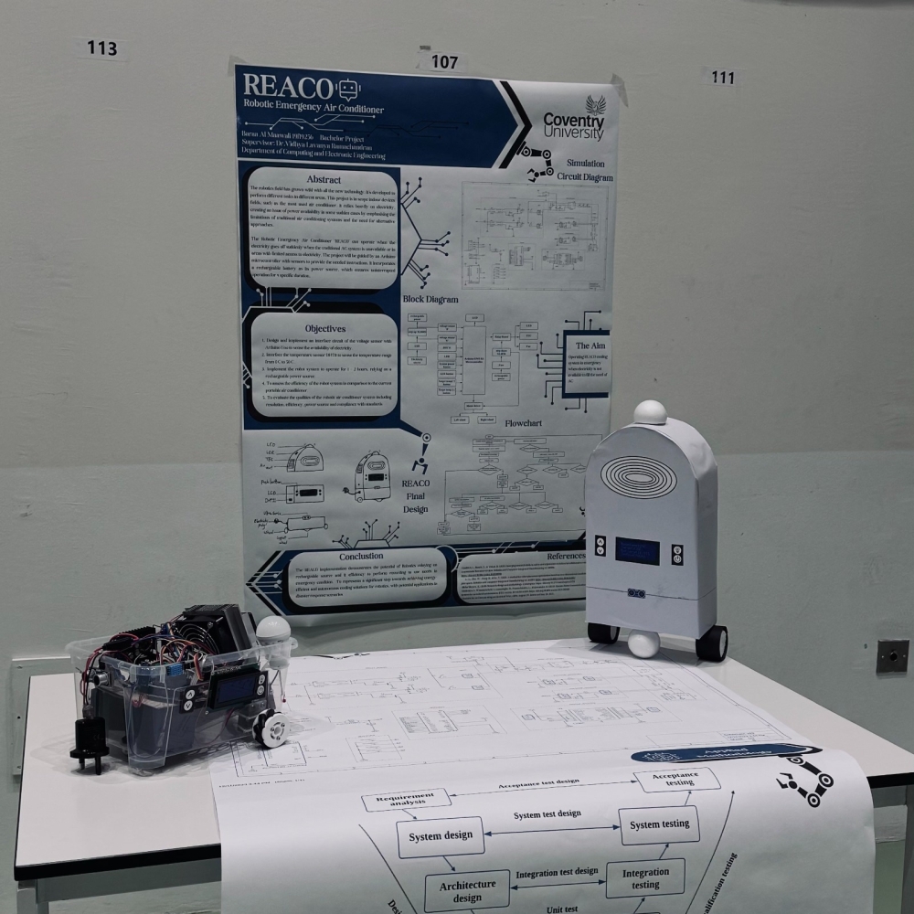 Omani student designs robotic air conditioner for emergency cooling 