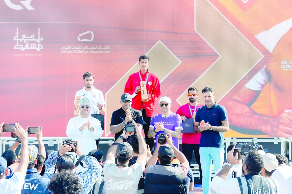Thrilling competitions in youth and children categories of Al Mouj Muscat Marathon