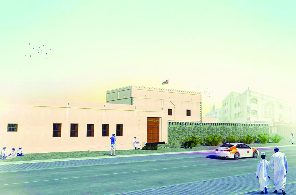 Reconstruction of Seeb Castle begins
