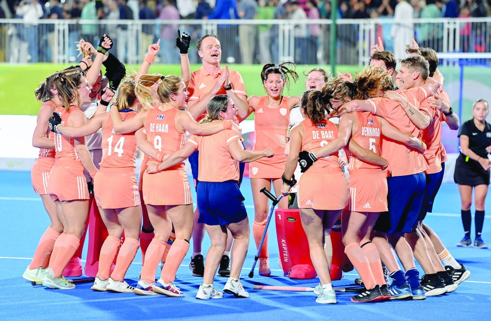 Netherlands crowned first women’s hockey5s world champions