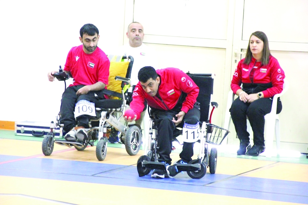 Oman disabled take part at 4th WAPG in UAE