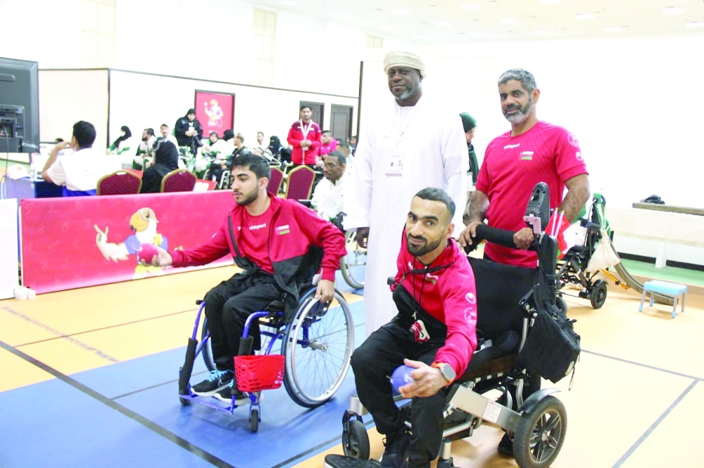Oman disabled take part at 4th WAPG in UAE
