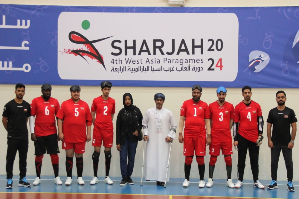 Oman goalball team loses against Iraq in WAPG