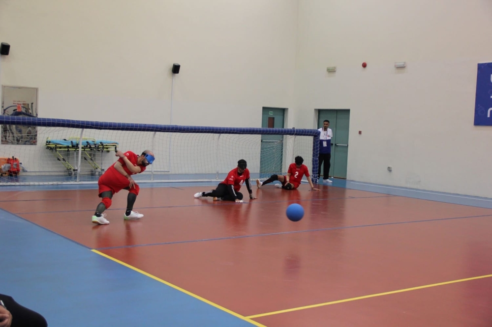 Oman goalball team loses against Iraq in WAPG