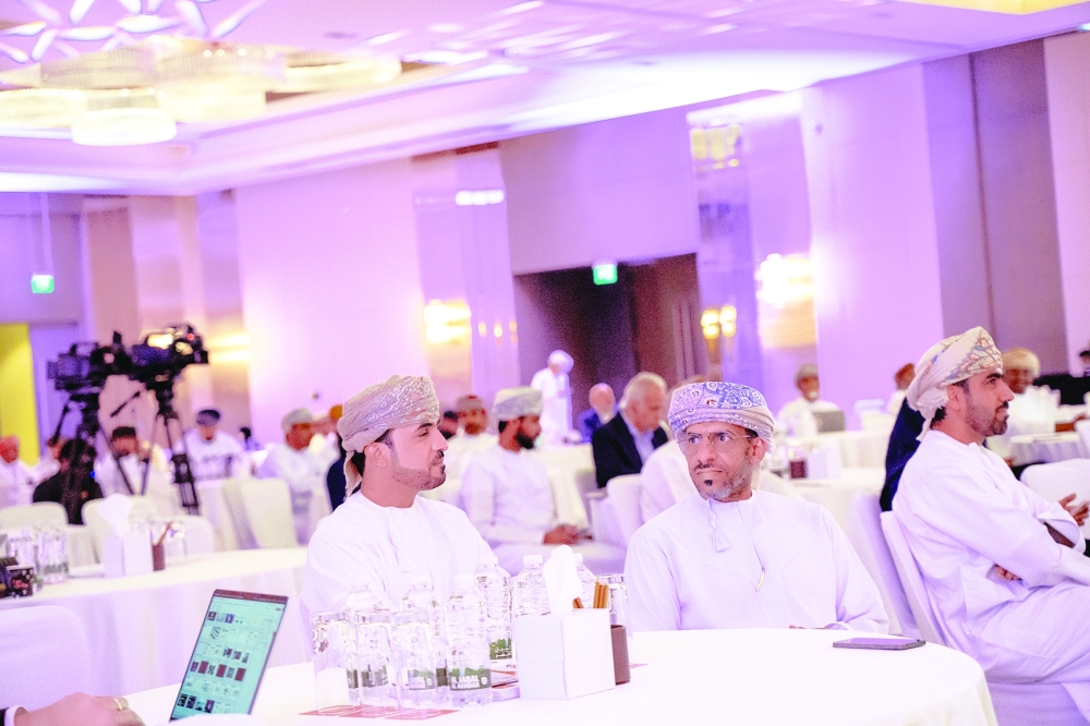 Attendees listen to the discussions during the second day of Oman AI Summit.