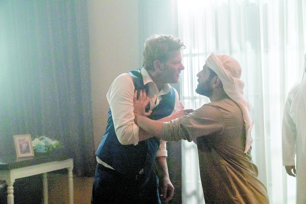 Based on a true story, 'Three' interestingly is a film that is 50-60 per cent in English and 40-50 per cent in Arabic