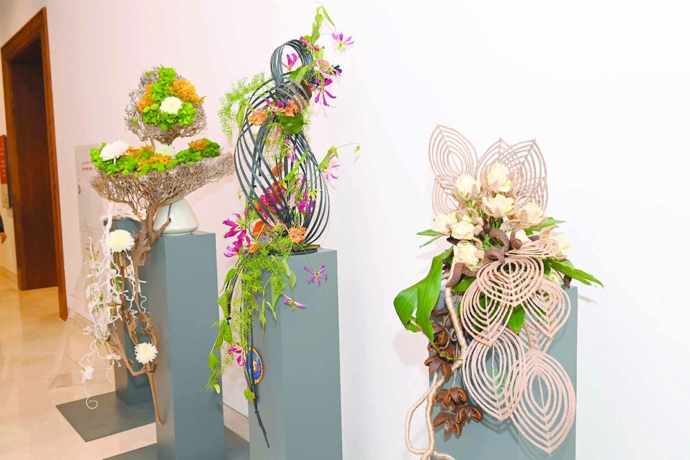 The exhibition is organised as part of the activities of the World Association of Floral Artists (WAFA). — ONA