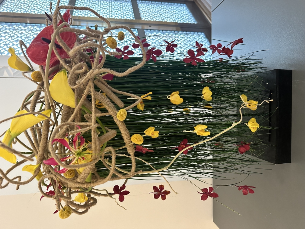 Floral demonstration and display at The National Museum for Bloom Oman 2024  (2)