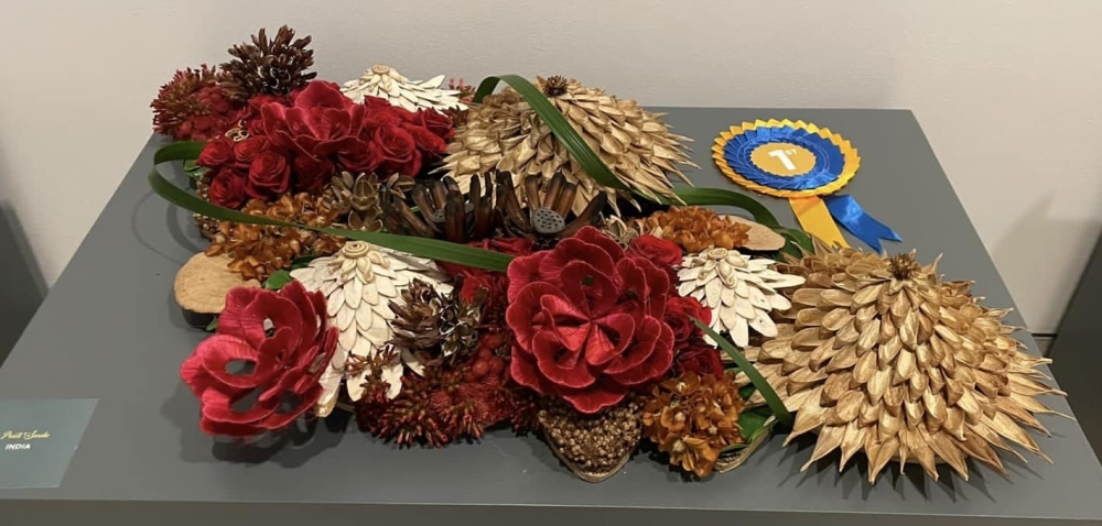 Floral demonstration and display at The National Museum for Bloom Oman 2024  (1)