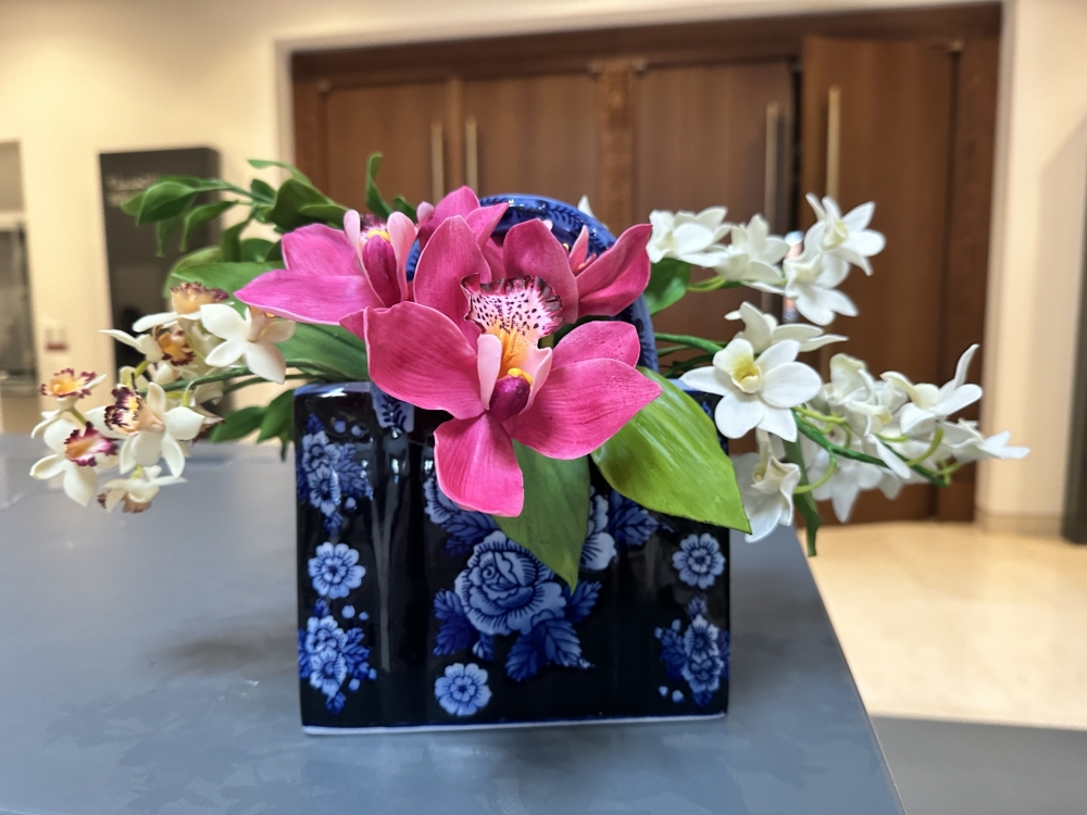 Floral demonstration and display at The National Museum for Bloom Oman 2024  (9)