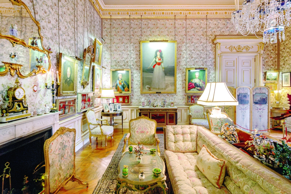 The Goya Room has several works by the artist, including his portrait of the 13th Duchess of Alba, his friend and muse.