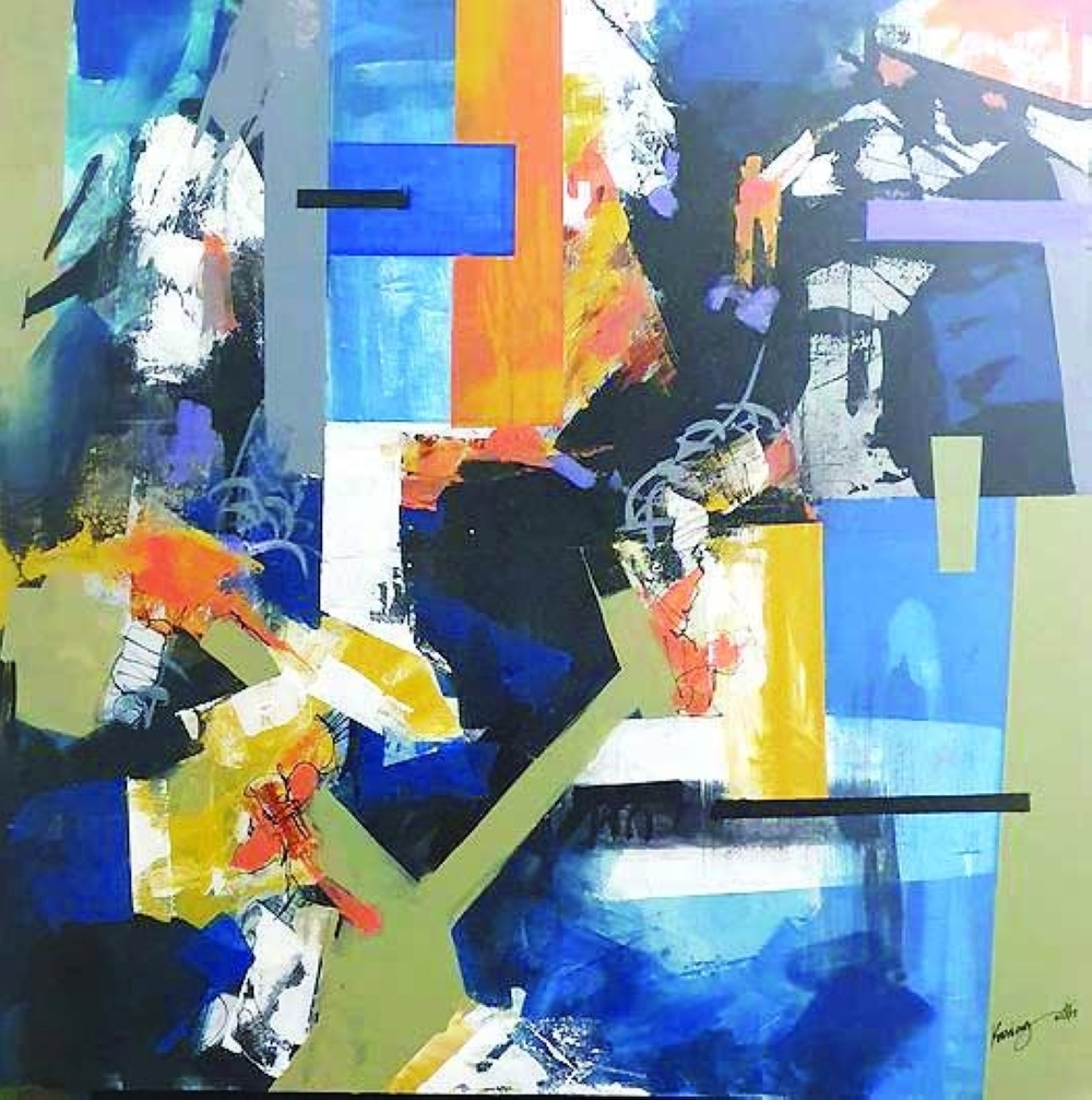 Lantern-lit exhibit is a journey to abstract realms and bold visions