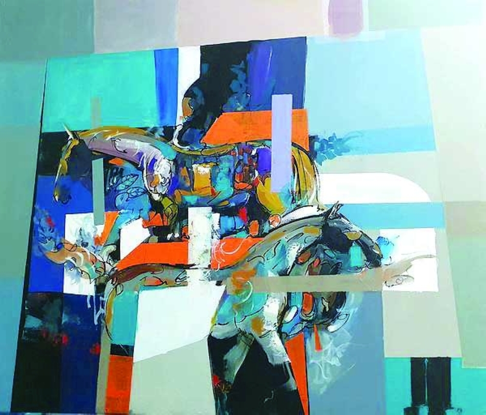 Lantern-lit exhibit is a journey to abstract realms and bold visions