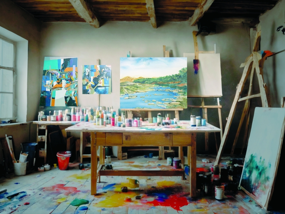 Lantern-lit exhibit is a journey to abstract realms and bold visions