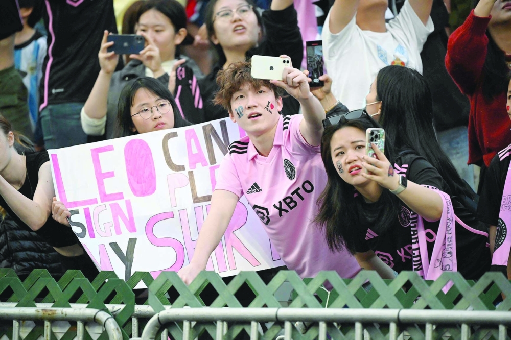 Messi mania hits Hong Kong as thousands flock to Miami training