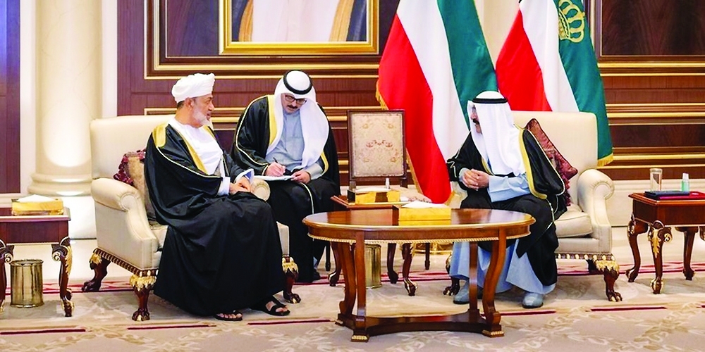 Oman-Kuwait ties constitute role model for solid relations