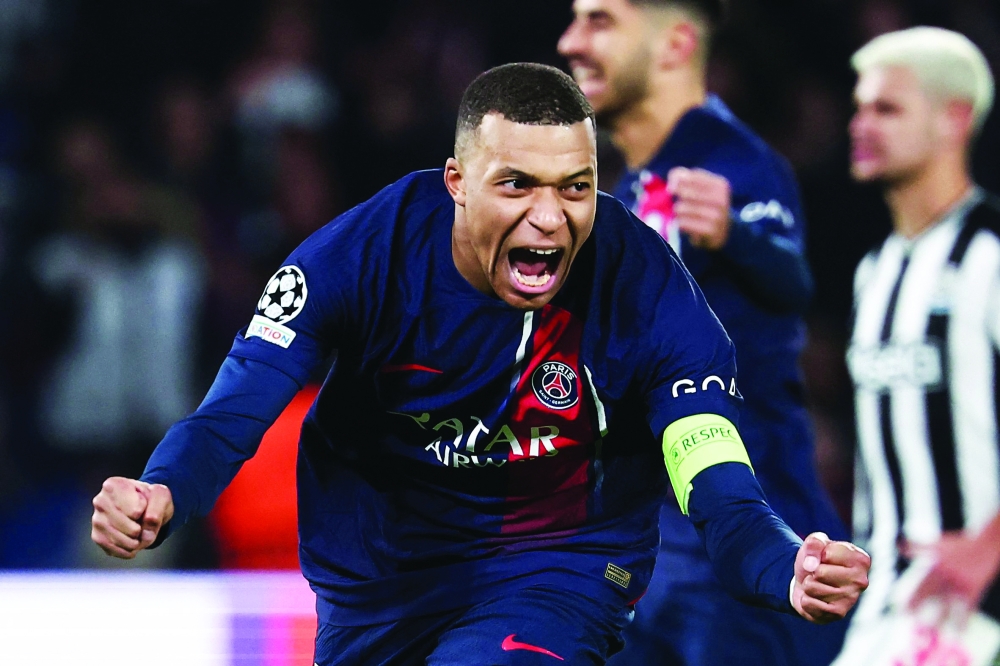 Paris Saint-Germain's French forward Kylian Mbappe. — AFP