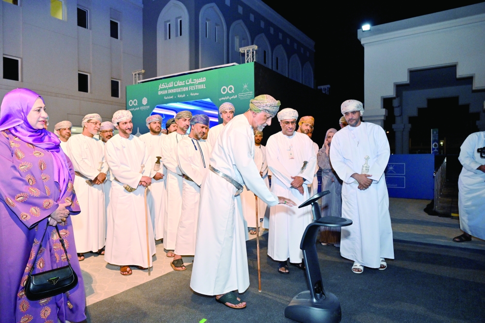 Sayyid Shihab presides over Oman Innovation Festival inauguration