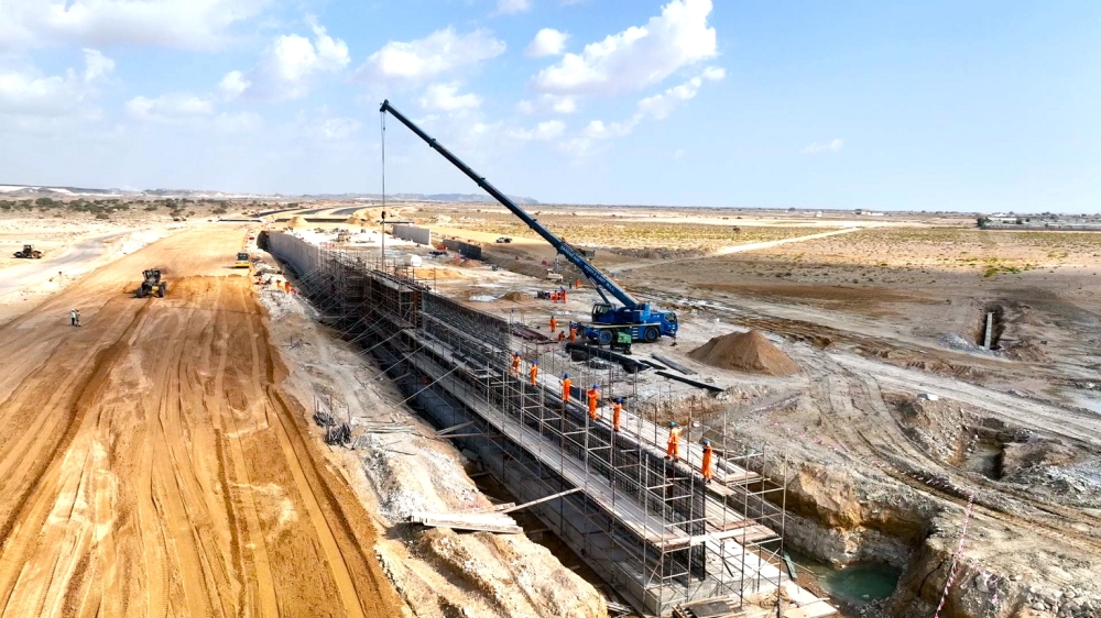 صورة للجسور في الطريق