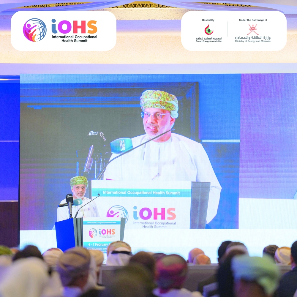 Dr Saeed al Lamki, Under-Secretary for Health Affairs at the Ministry of Health