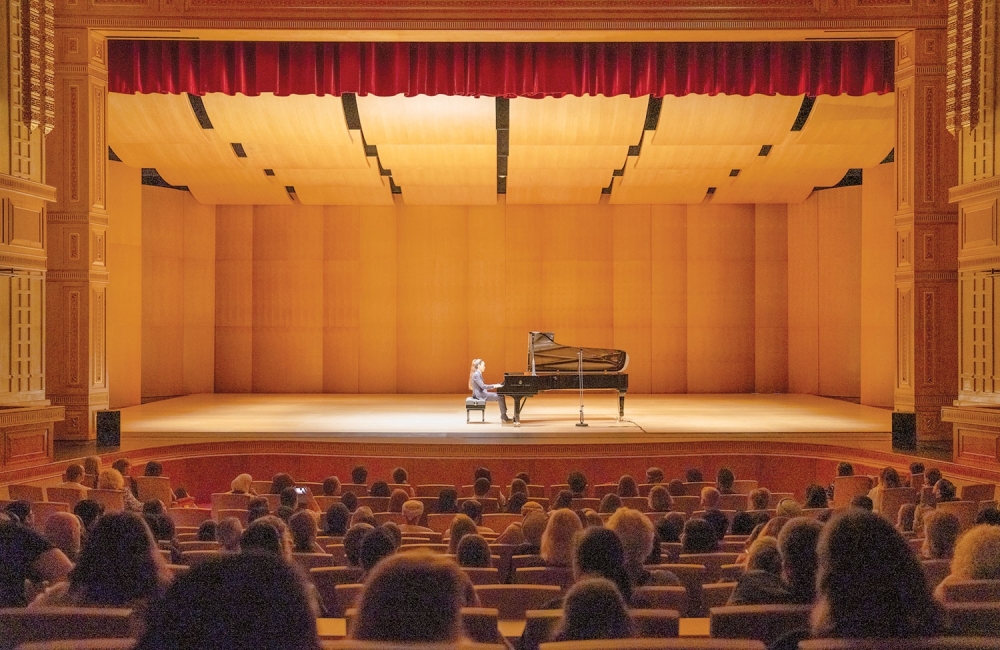 An amazing display  of piano virtuosity