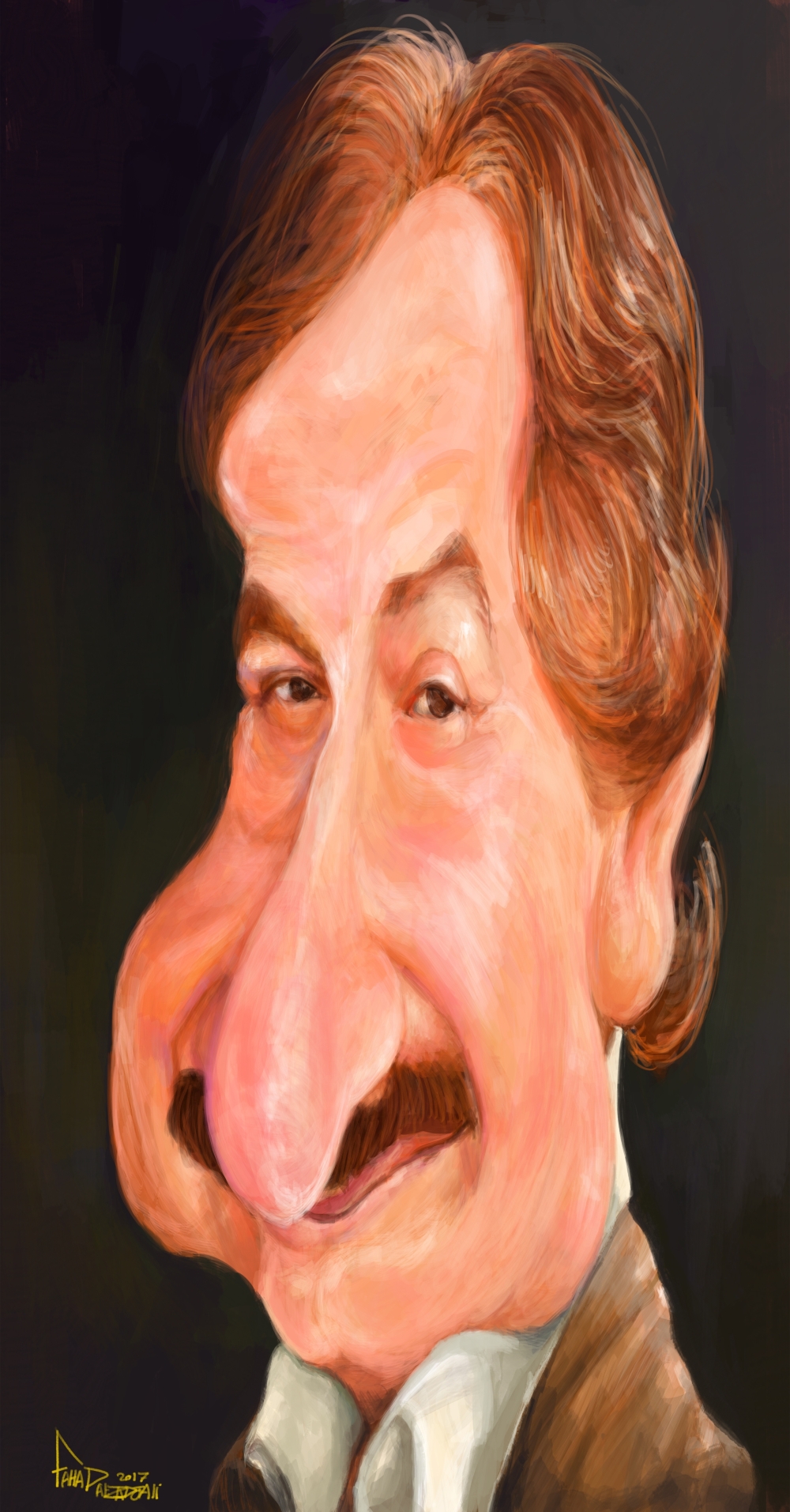  Fahd Al-Zadjali, a visual artist, and cartoonist for the Oman Daily newspaper.