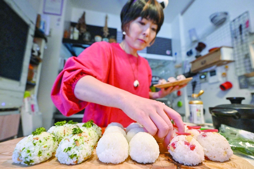 Japan's humble 'onigiri' rice balls get image upgrade