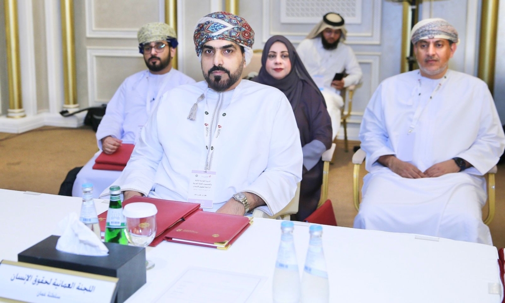 Aqeel bin Alawi Baomar at the meeting in Doha.