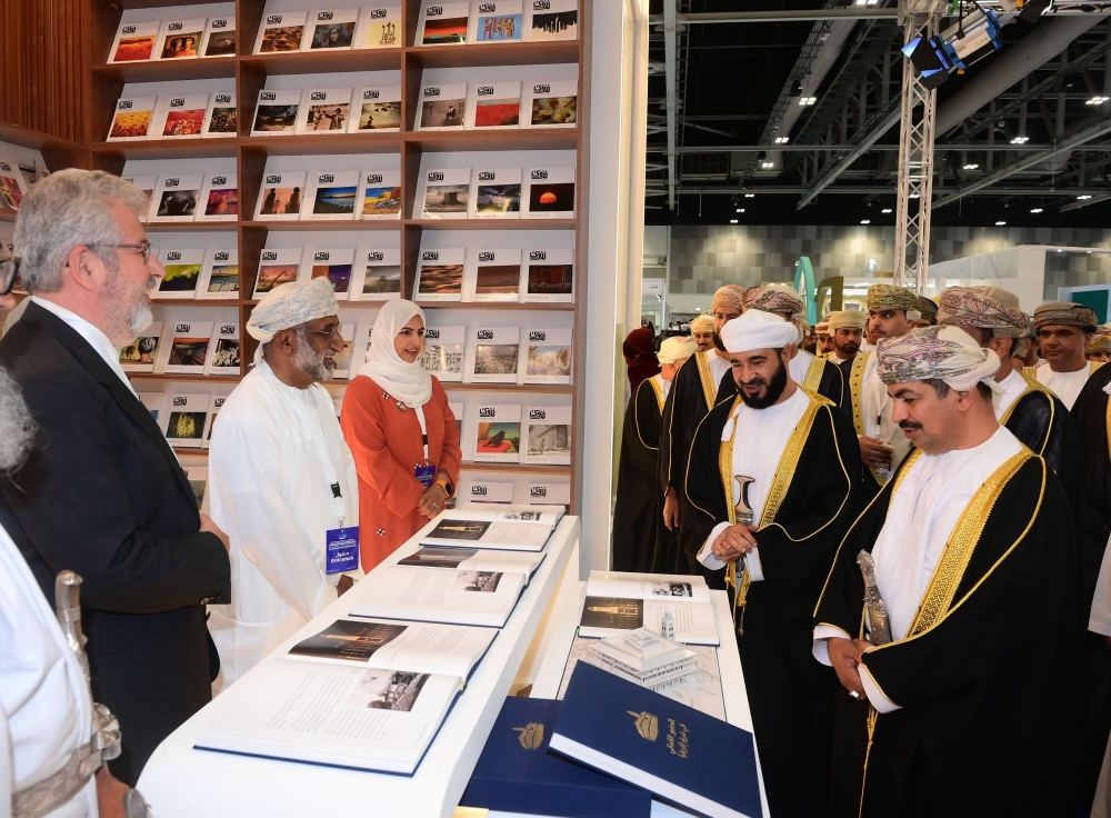Dignitaries at the opening of 28th Muscat International Book Fair.
