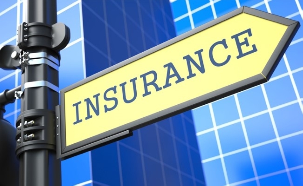 Illustration of an 'Insurance' Sign.