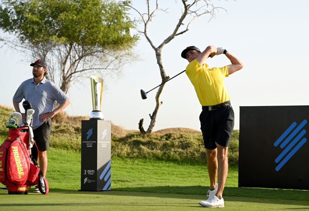 David Puig of Spain pictured during the Pro-am event